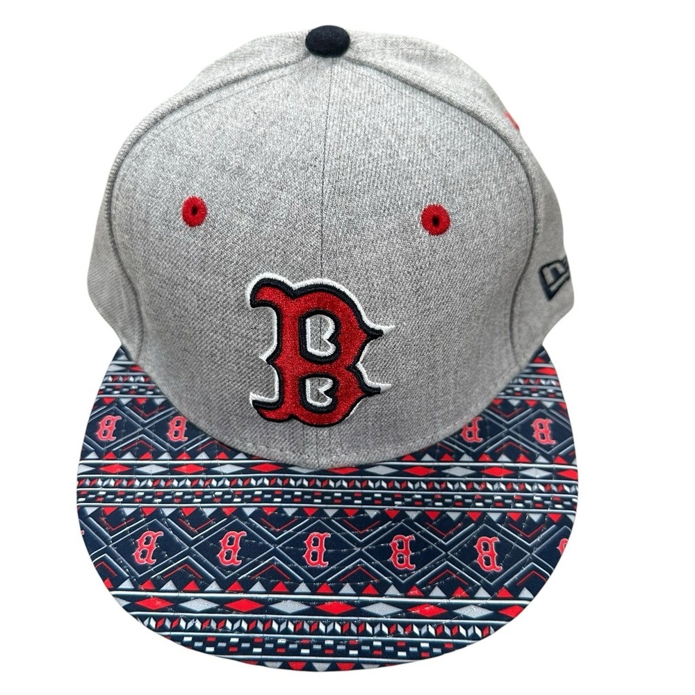 Boston Red Sox MLB Baseball Hat Adult Adjustable Strap Back‎ Gray NEW ERA 9Fifty